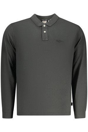 Pepe Jeans Polo Maniche Lunghe Uomo Nero