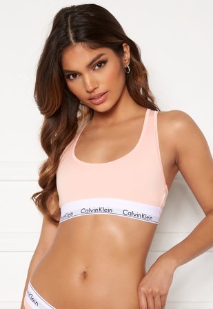Calvin Klein CK Cotton Bralette 2NT Nymphs Thigh Klær