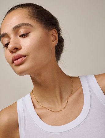 Enamel Copenhagen Simple Charm Necklace - Gold - ONE SIZE