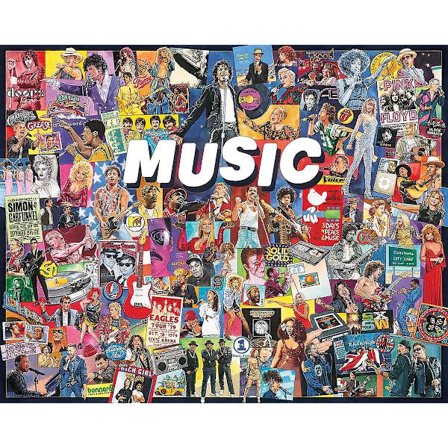 Puslespill Musikk - 300 Brikker Puslespill