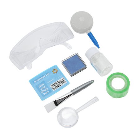 Fingeravtrycksidentifieringshjälpmedel för undervisning - Hållbart STEM-set för vetenskapliga experiment för 8 år+