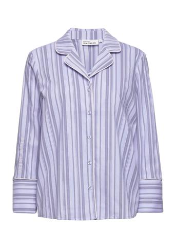 Atlaskb Shirt Top Blå Karen By Simonsen