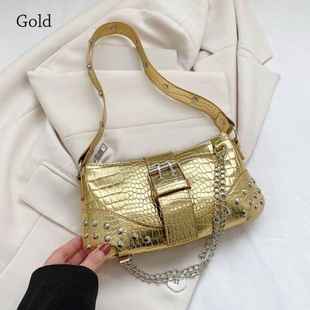 Olkalaukku Gothic naisten laukku GOLD