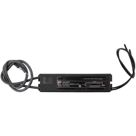 Lysforsyning Elektronisk Transformator Strømforsyning Hb-C02Te 3Kv 30Ma 5-25W Passer Til Alle Størrelser Glas Neon Lysskilt