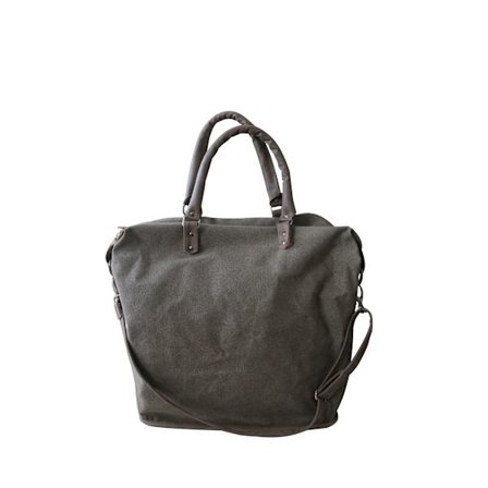 086 Moon axelrems väska i canvas