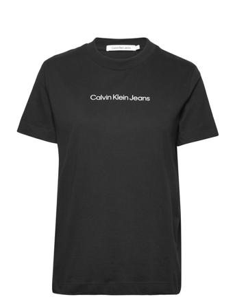 Shrunken Institutional Tee Black Calvin Klein Jeans