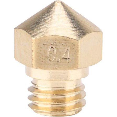 M7 suutin Mk10 suutin suutin messinki 10 kpl 0,4 mm suutin messinki suutin 1,75 mm Mk10 3D-tulostin lisävarusteet