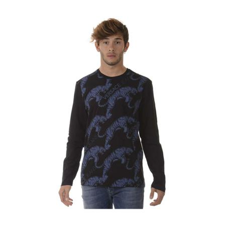 Versace Jeans Couture, T-Shirt Zwart, Heren, Maat:XL