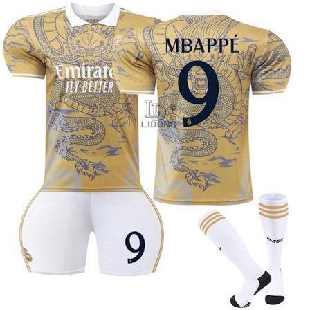 24-25 Real Madrid Special Edition Barnfotbollströja Nr.9 Mbappé