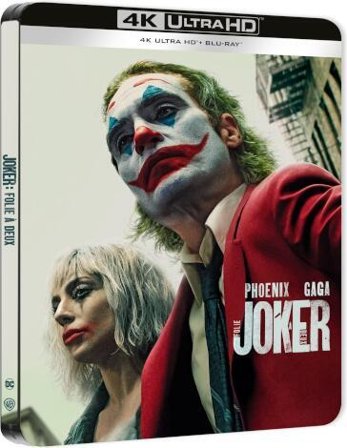 Joker Folie A Deux (Steelbook 3) (4K Ultra Hd + Blu-Ray)