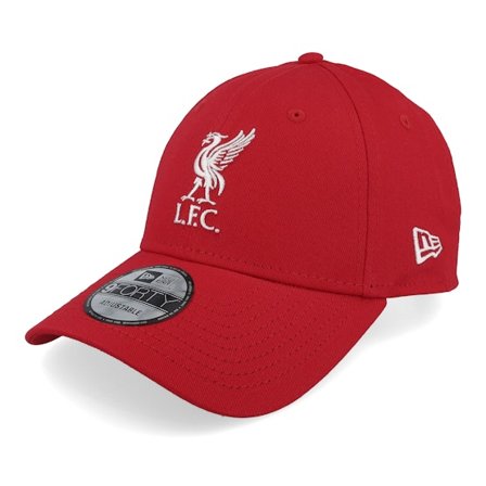 New Era - Football Red adjustable Czapka Z Daszkiem - Liverpool Core 9FORTY Scarlet/White Adjustable @ Hatstore