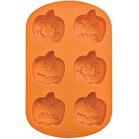 WILTON Silikonform Halloween Mini 6stk