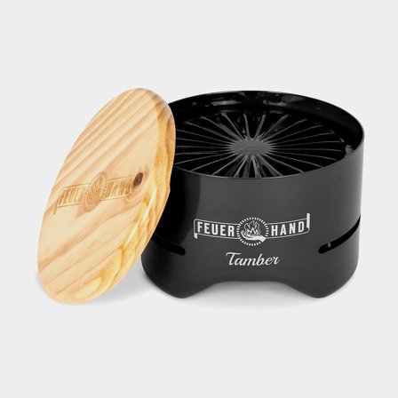 Barbecue de table / barbecue à charbon Feuerhand Tamber Table Top, Jet Black