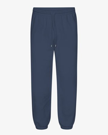 Organic Relaxed Sweatpants - Petrol Blue