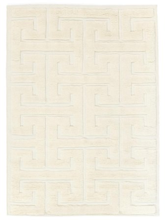 Dywan Wełniany Byzan Kość Słoniowa Mały Oeko-Tex