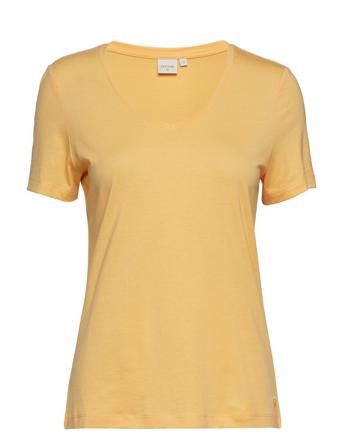 Naia Tshirt T-shirt Top Gul Cream