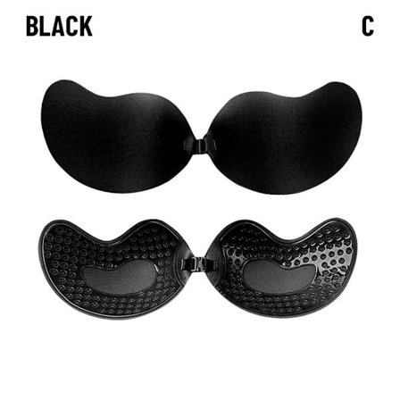 Invisible Bras Underkläder SVART C C black C-C