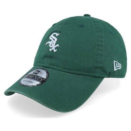 New Era - MLB - Green - unconstructed - Cap - Chicago White Sox Midi League Essential 9TWENTY Dark Green/Light Blue Dad Cap - Hatstore