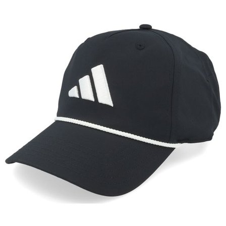 Adidas - Svart adjustable Keps - Tour 5 Panel Black Adjustable @ Hatstore