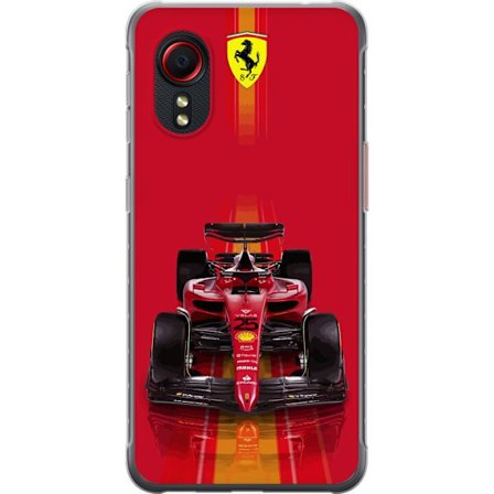 Kompatibelt Mobildeksel til Samsung Samsung Galaxy Xcover 5 Ferrari Formel 1-bil i ikonisk rød design med sportslig presisjon