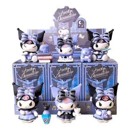 6 pieces Magic Kuromi Serie Blind Box Kuromi Anime Figures Dolls Mystery Box Sanrio Action Figure Modell