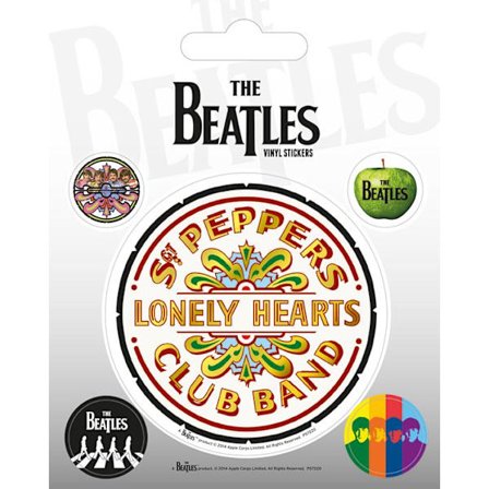Vinyl Sticker Pack - Klistermärken - The Beatles (Sgt. Pepper)