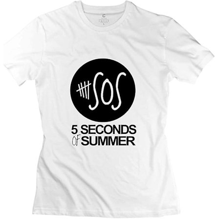 Tasy 100 % bomull dam 5sos T-shirt