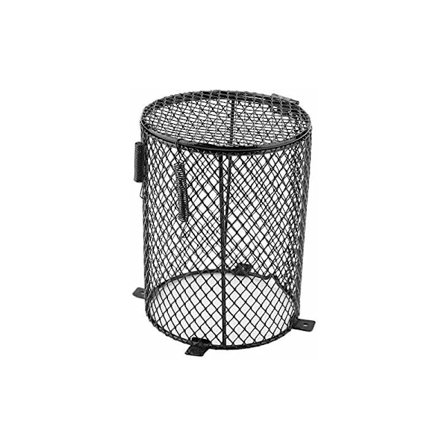 Reptil Varmelampe Skærm, Beskyttelsesbur Pære Lampe Anti-skold Pære Beskyttelsesdækslet Box Beskytter Bur til Skoldning Strømkasse (Cylind