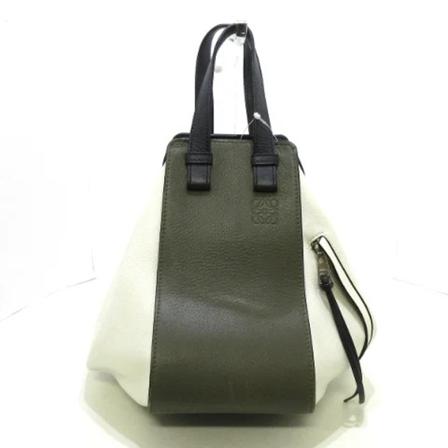 Loewe Pre-owned Pre-owned Leather handTass , Zwart , Dames , Maat: ONE Size Vintage Tassen