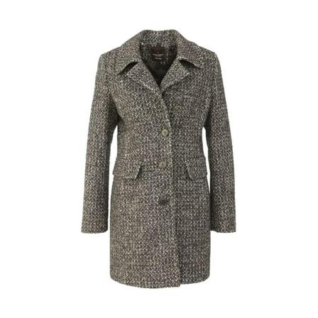 Fuchs Schmitt, Single-Breasted Coats Zwart, Dames, Maat:5XL