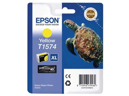 Epson T1574 - gul - original - blekkpatron