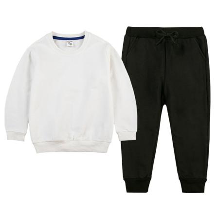 Pojkar Crew Neck Dragsko Ficka Vanlig Vår Höst Outfits