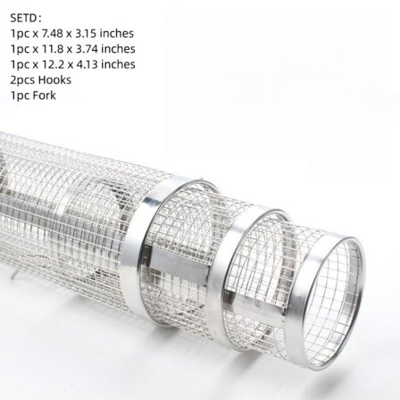 3 ST. Grillkorg Grill Galler SETD SETD