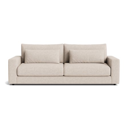Sevilla 3 personers sofa - Aragon Beige - 238x108x85 - Sofa, 3 personers sofa