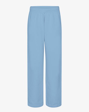 Organic Straight Leg Sweatpants - Seaside Blue M