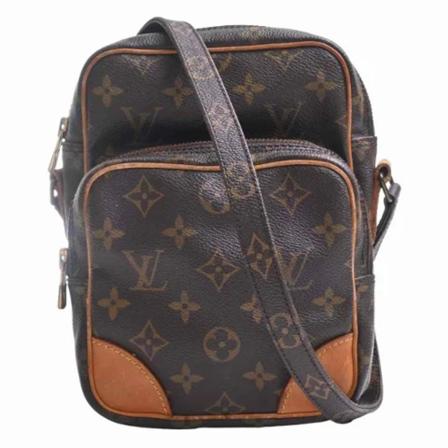 Louis Vuitton Vintage Pre-owned Polyester louis-vuitton-vskor brun, Dam Vintage Väskor, Dam, Storlek: ONE SIZE