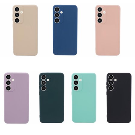 SKALO Samsung S24+ Ultratynd TPU-skal - Vælg farve