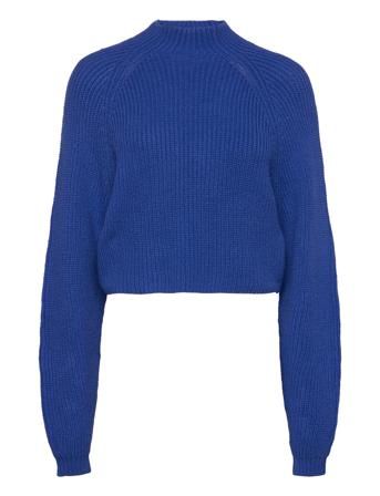 Hco. Girls Sweaters Blue Hollister