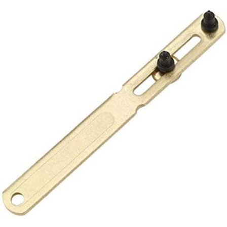 Justerbar Urkasseåpner - 1 stk 2 fot Skiftenøkkel Deksel Urnøkkel Kasseåpner Skiftenøkkelhåndtak Kasseåpner Reparasjonssett Verktøy Urtilbehør - Gull