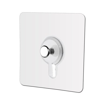 10 Pakke Klart Hængende Krog, Selvklæbende Ramme Krog Ingen Boring, Selvklæbende