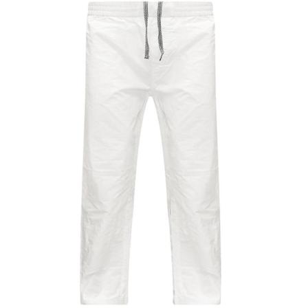Elastic Beach Yoga Casual Byxor Med Dragsko För Män White M