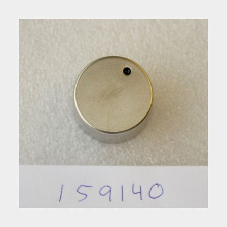 Vred till gasolkök / gasolspis Techimpex, universal, silver, passar till 6 mm axel