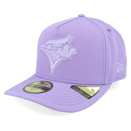 New Era - MLB Nachový fitted Kšiltovka - Toronto Blue Jays 59FIFTY Color Pack Purple A-frame Fitted @ Hatstore