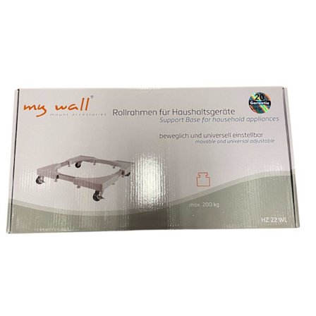 Sokkel på hjul til tørretumbler/vaskemaskine