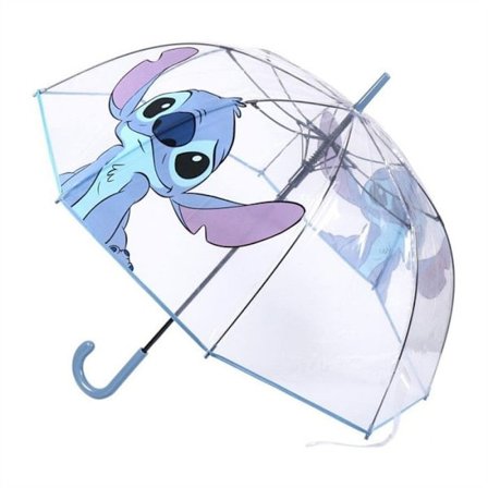 L pin kyv Stitch Disney sateenvarjo Transparent