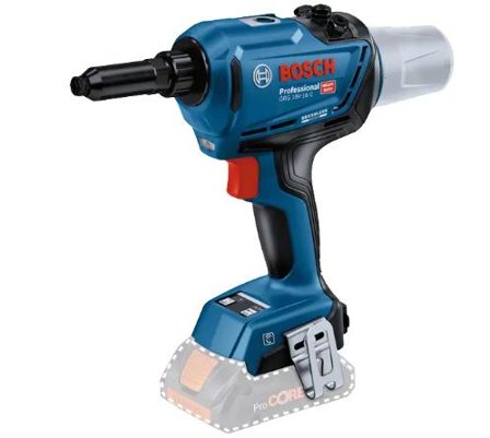 Bosch GRG 18V-16 C Kit Cordless Rivet Gun