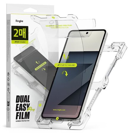 Ringke Dual Easy Pro 2-pack skyddsfilm för Samsung Galaxy Z Flip 7 - transparent
