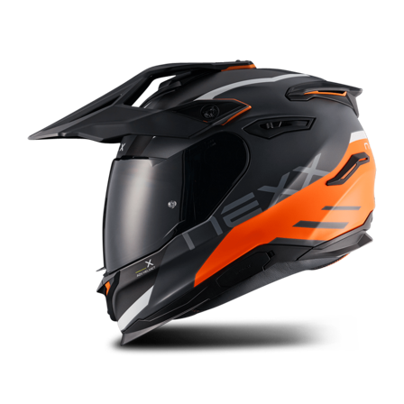 Nexx Y.Travl Quest Adventurehjälm Matt Matt Orange XXL