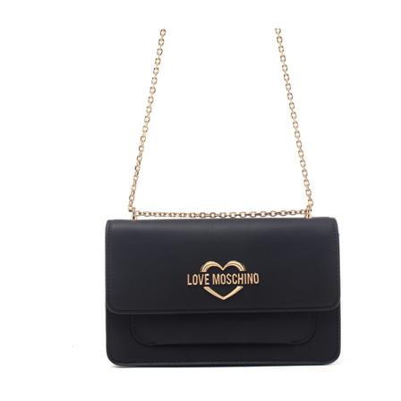 Moschino, Shoulder Bags Czarny, Kobieta, Rozmiar: ONE Size