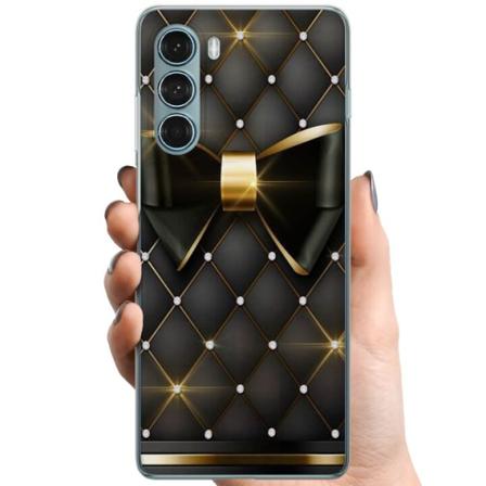 Motorola Moto G200 5G TPU Matkapuhelimen kuori Kultainen roose